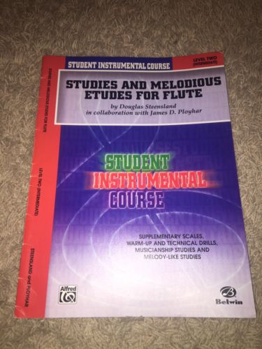 Studies And Melodious Etudes For Flute Level Two Book