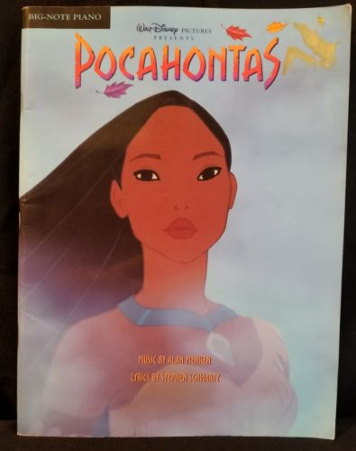 Pocahontas Disney Piano Sheet Music Guitar Chords Disney Songs Book