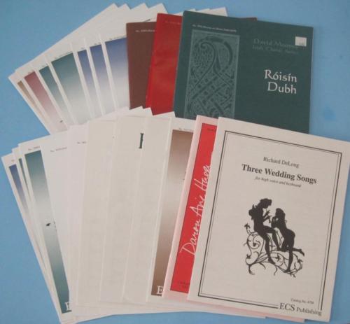 Lot 23 choral Music Vocal Songbooks Worship ECS Publishing SATB Chorus Piano