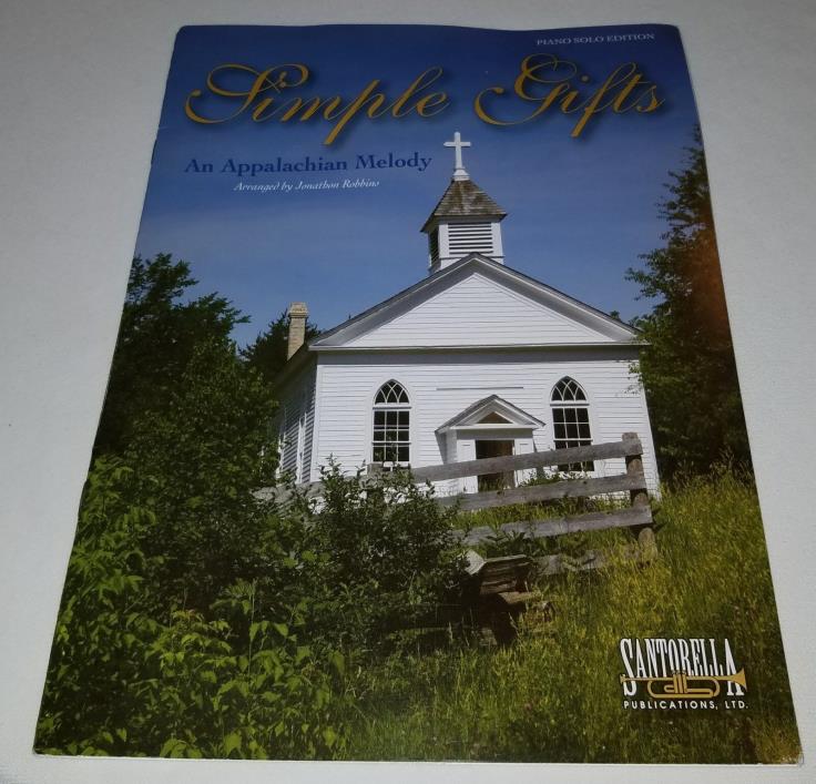Simple Gifts (Piano Solo): Aaron Copland,  Arr by Jonathon Robbin (1997, PB)
