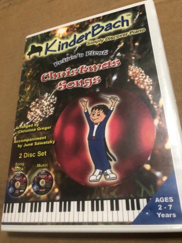 KinderBach Friscoe's First Christmas Songs ages 2-7 (2 disc)