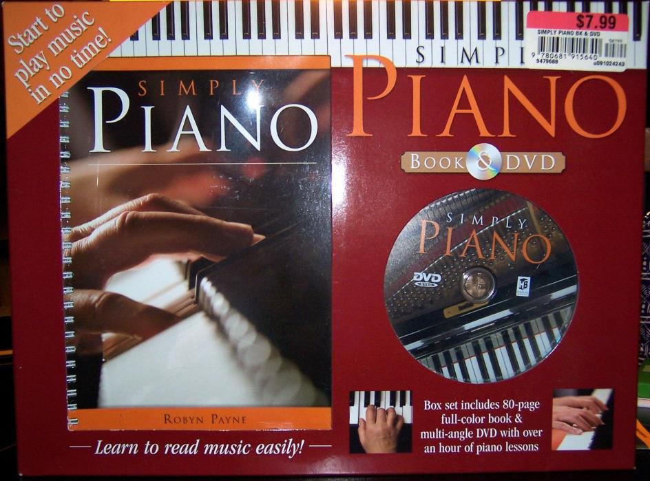 Simply Piano Book & DVD Robin Payne 2009