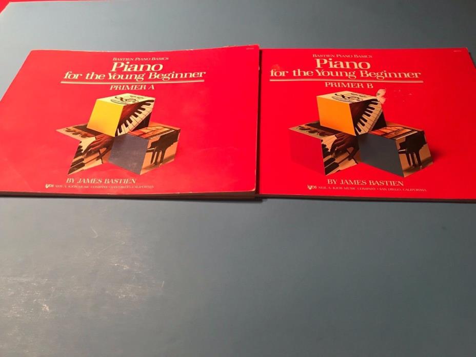 Bastien Piano For The Young Beginner Primer A & B
