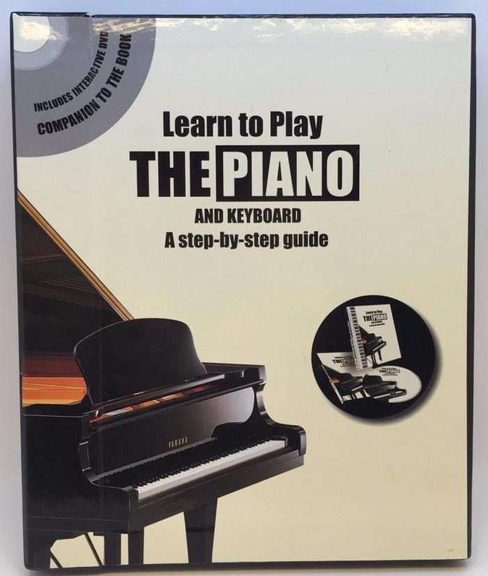 Learn To Play The Piano, Step By Step Guide & DVD, ISBN 9781407501970 (RF339)