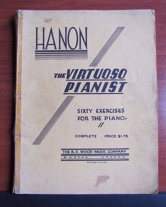 The Virtuoso Pianist - Complete 60 exersizes - 1907 Piano instruction book