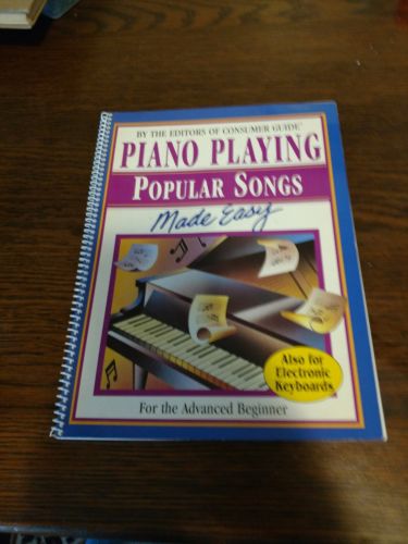 Piano Playing Popular Songs Made Easy