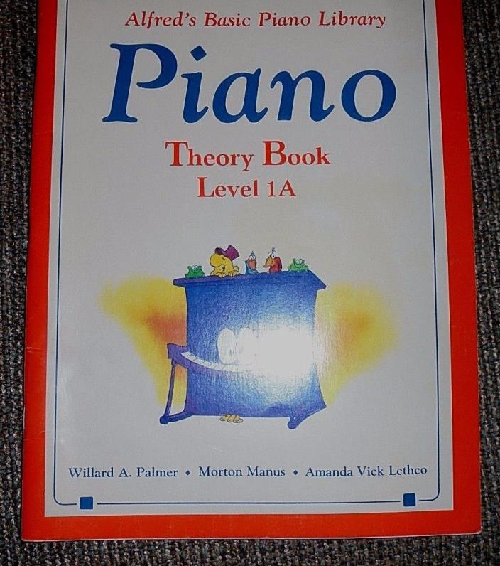 Alfred's Piano Theory Book, Level 1A, paperback, 39 pages, 1981
