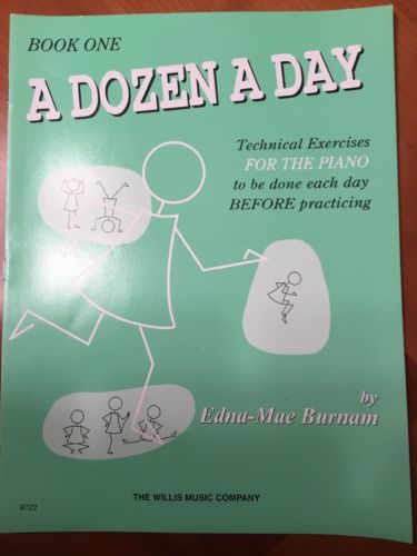 A DOZEN A DAY BOOK 1 EDNA-MAE BURNUM MUSIC BOOK - NEW