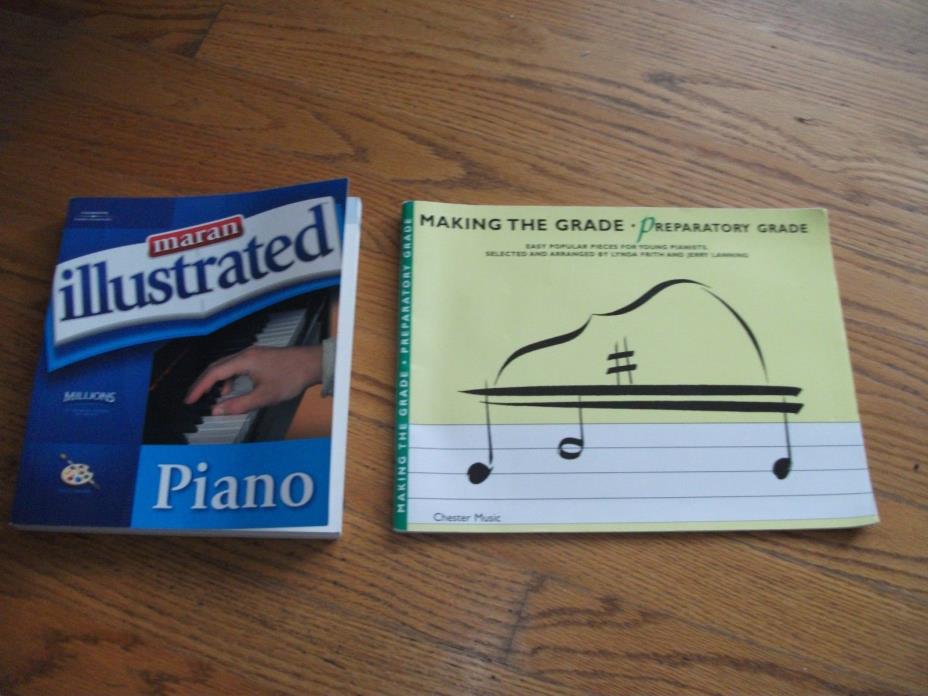 PIANO BOOKS BY MA RAN ILLUSTRATED & MAKING THE PREP GRADE 1X539