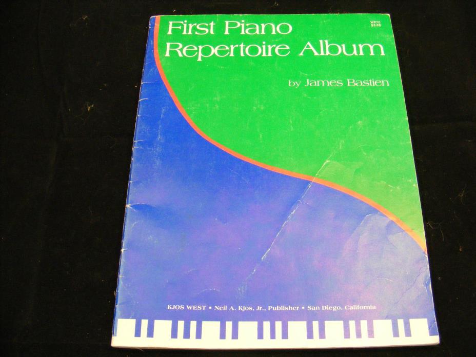 BASTIEN Supplemental Material First Piano Repertoire Album GP70