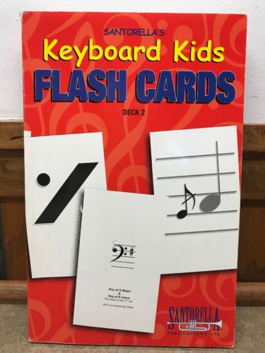 Keyboard Kids Flash Cards Deck 2