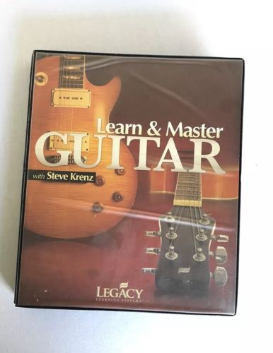 Learn and Master Guitar, Expanded Edition, Steve Krenz, 20 DVDs, 5 Jam CD'S