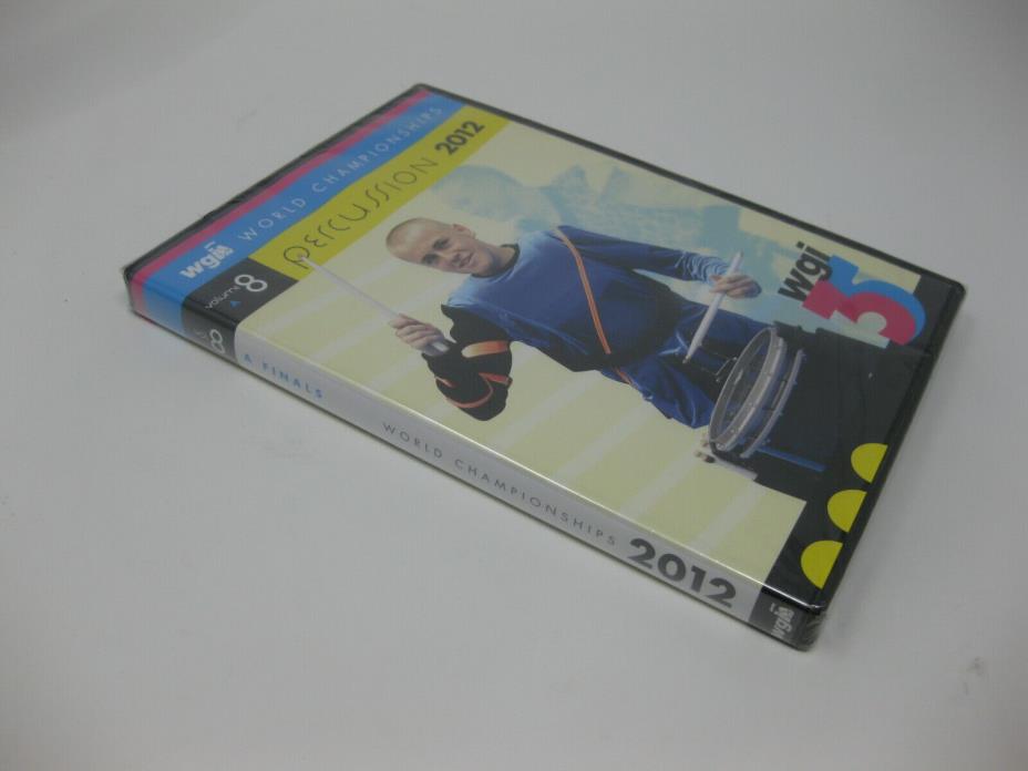 WGI 2012 World Percussion Drumline Championships Volume 8 Open DVD NEW
