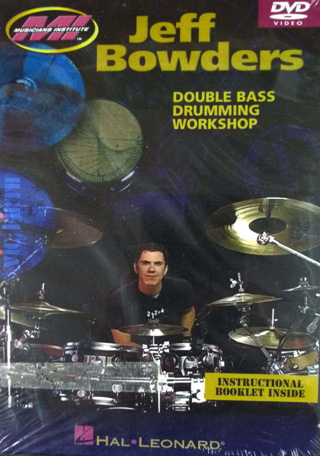 Jeff Bowders Double Bass Drumming Workshop DVD