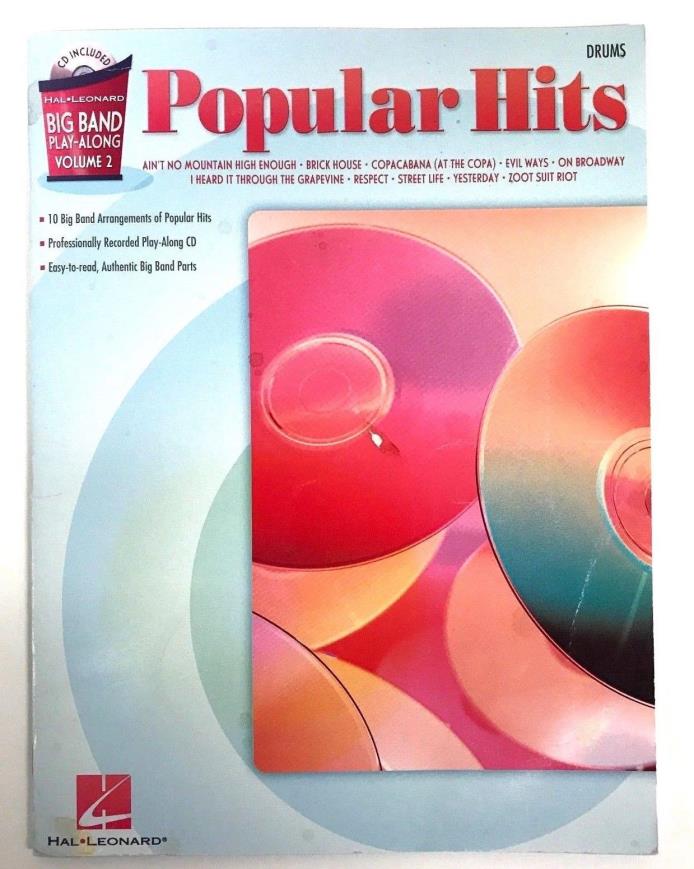 Popular Hits Big Band Play Along for Drum Set
