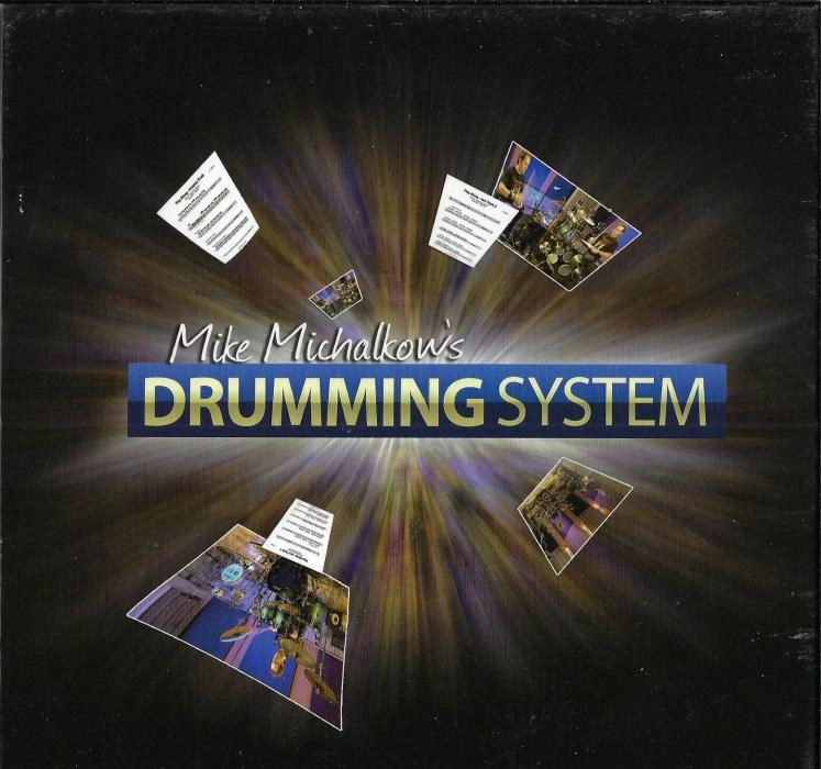 Mike Michalkow's Drumming System (20-DVD, 5-Books, 15-Audio Play-Along CDs)