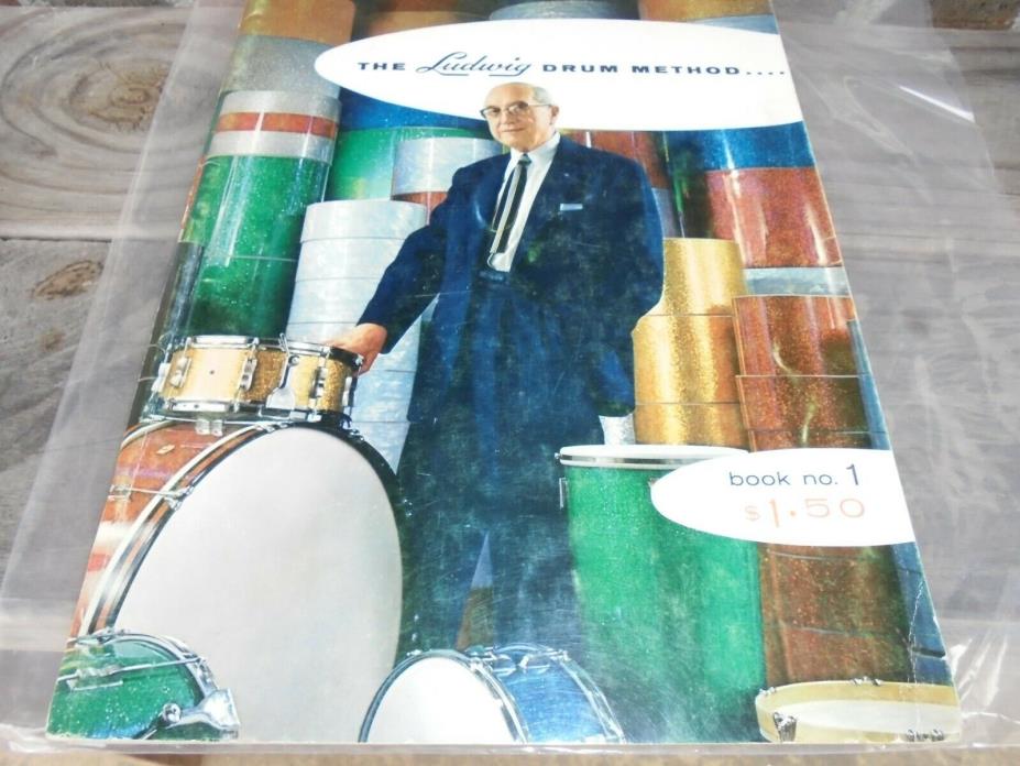 Vintage The Ludwig Drum Method book #1 Original print 1962-JOE MORELLO-NICE!