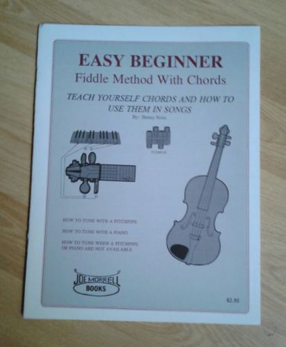 Easy Beginner Fiddle Method With Chords Joe Morrell Paperback 1993
