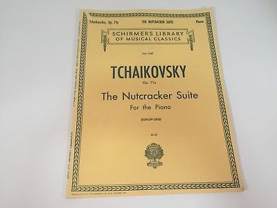 Tchaikovsky Op. 71a The Nutcracker Suite For The Piano Vol. 1447 G. Schrimer