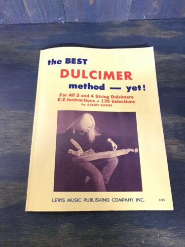 The Best Dulcimer Method - Yet!  by Albert Gamse. Great Condition