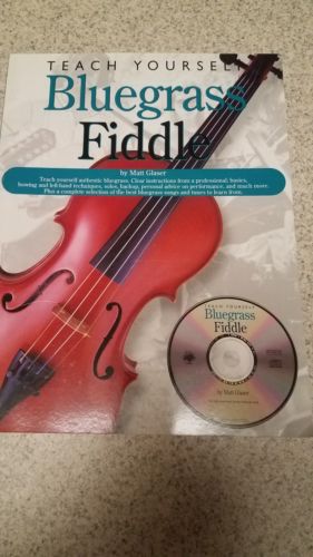 Teach Ypurself Bluegrass Fiddle with CD Matt Glaser Hal Leonard HL14032982