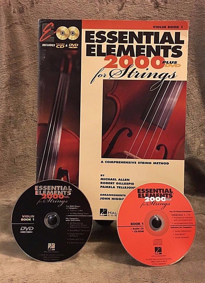 ESSENTIAL ELEMENTS 2000 FOR STRINGS PLUS DVD & CD