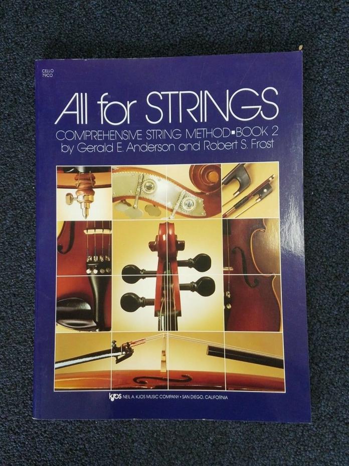 ALL FOR STRINGS COMPREHENSIVE STRING METHOD FOR CELLO BOOK 2