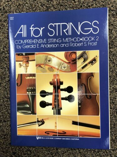 All for Strings Comprehensive Method Cello Book 2 79CO NEW