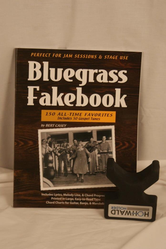 Bluegrass Fakebook by Bert Casey + Axe Handler Hohwald Holder Bundle
