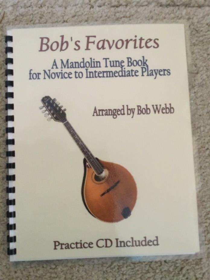 Bob’s Favorites A Mandoline Tune Book for Novice-Intermediate Players with CD