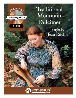 Traditional Mountain Dulcimer Learn to Play Beginner Lesson Homespun Book CD NEW