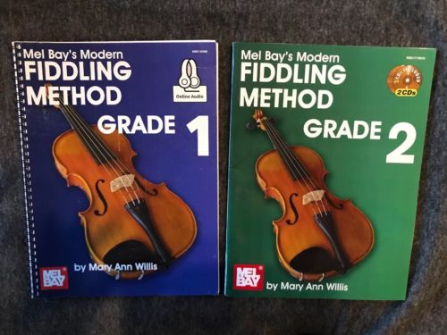 Violin / Fiddle Method — Modern Fiddling Method Books — Grade 1 & 2 — NEW