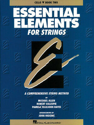 Essential Elements for Strings Book 2 Cello Method Learn Play Music Lessons NEW