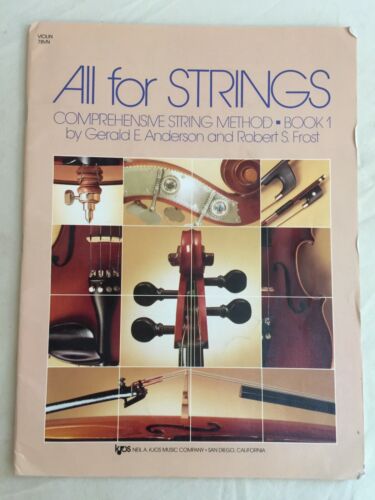 All For Strings Comprehensive String Method Violin Book 1, 78vn