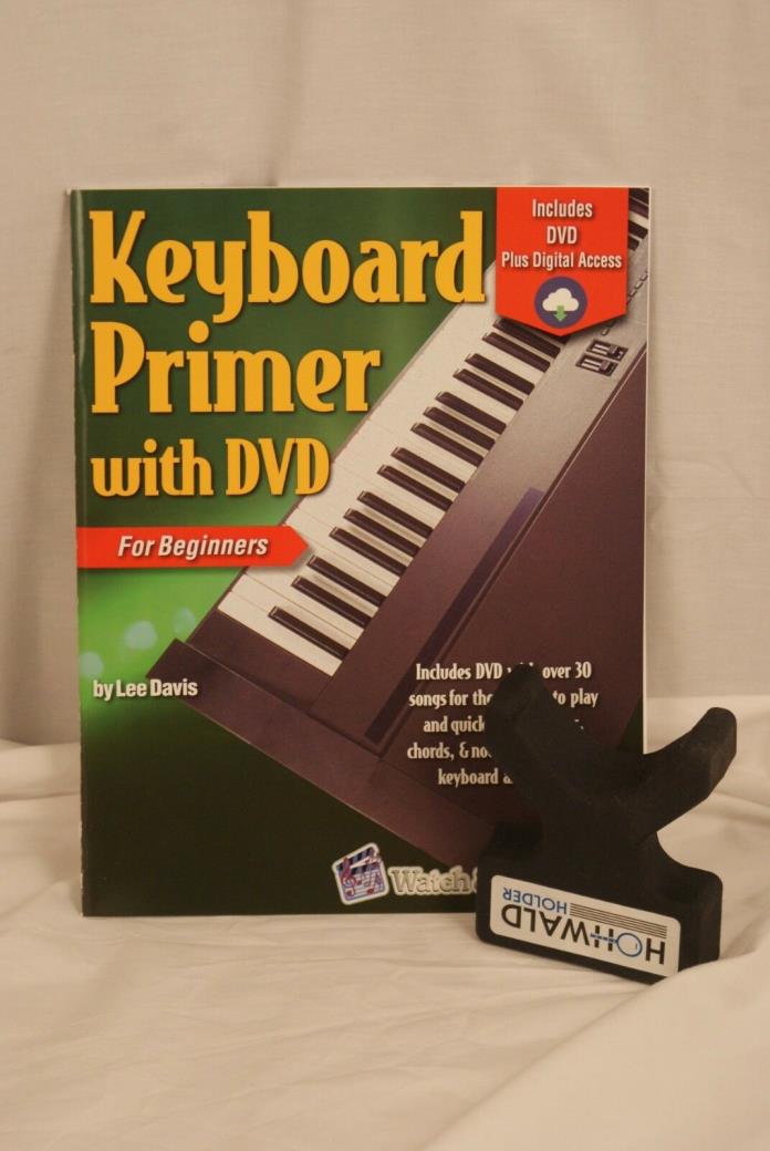 Keyboard Primer Book and DVD+ Axe Handler Hohwald Holder Bundle