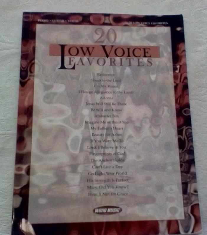 20 LOW VOICE FAVORITES