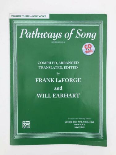 Pathways Of Song With CD Volume 3 Low Voice Frank LaGorge