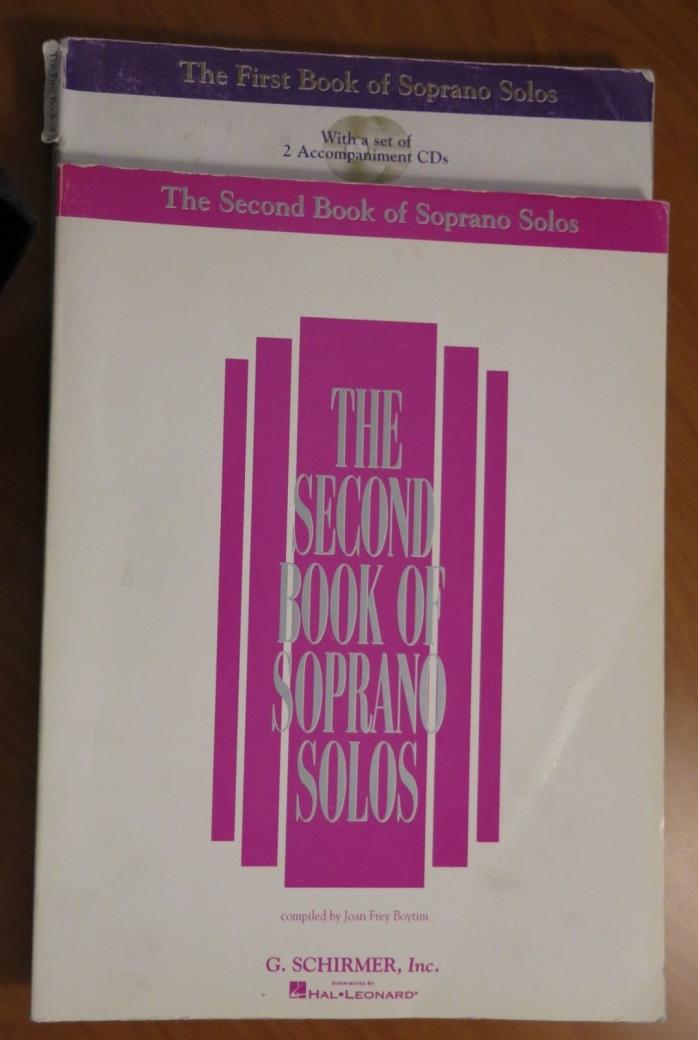 First & Second Book of Soprano Solos Joan Frey Boytim G Schirmer