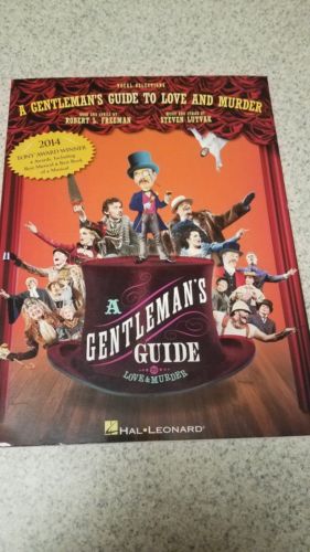 Hal Leonard A Gentleman's Guide to Love and Murder-Vocal Selections fantastic