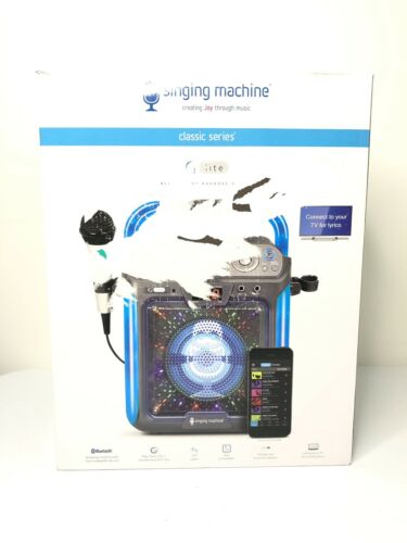 The Singing Machine SML2082BTC Classic Series Groove Bluetooth Karaoke System
