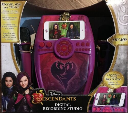 NEW! Disney Descendants Digital Recording Studio RECORD, SING & CREATE FAST S&H!