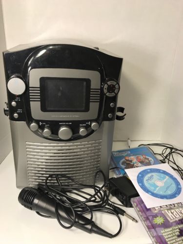 Singing Machine STVG359 CD+G Karaoke System with 3.5