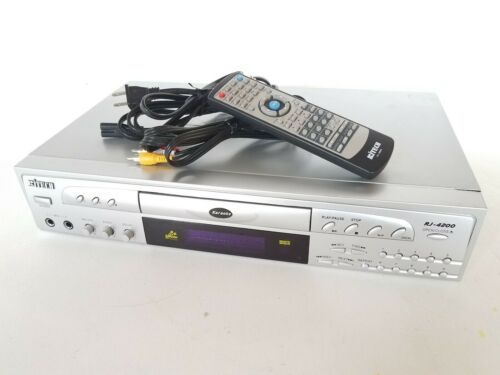 RjTECH RJ-4200 Professional DVD & CDG Karaoke Player Receiver w/ Remote