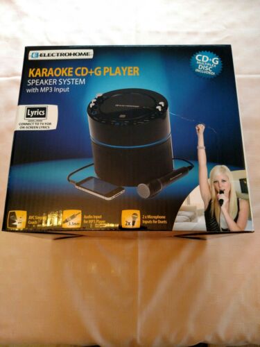 Electrohome -- karaoke CD + G player. New in sealed box