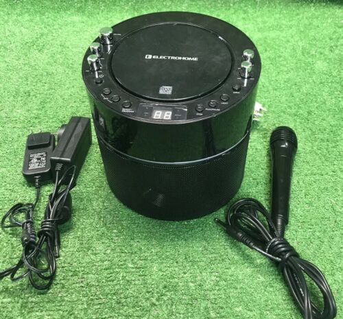 Electrohome Karaoke CD+G Player Speaker System With Microphone Fast Free Ship