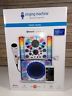 SINGING MACHINE KARAOKE SYSTEM Microphone CD+G Bluetooth White LED Light