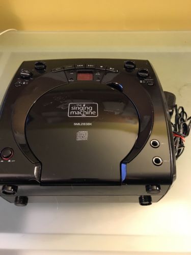 Singing Machine SML283BK CDG Karaoke Player