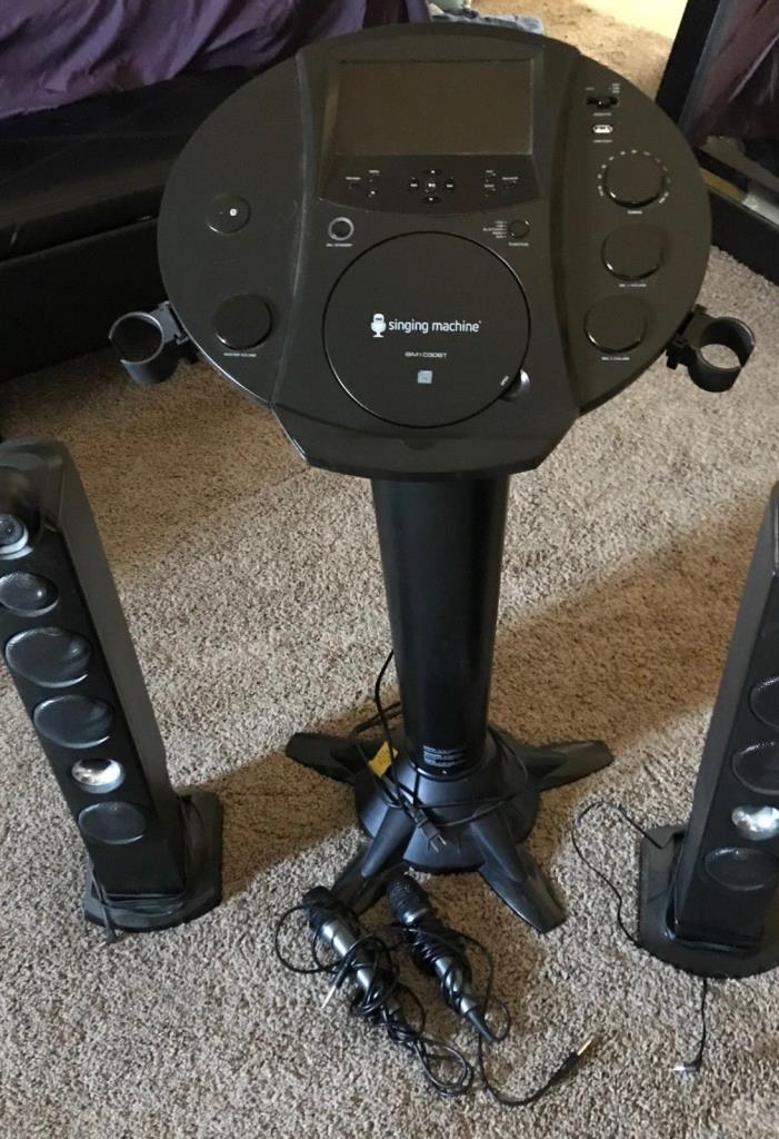 Singing Machine ISM990BT Bluetooth Karaoke System Stage 3