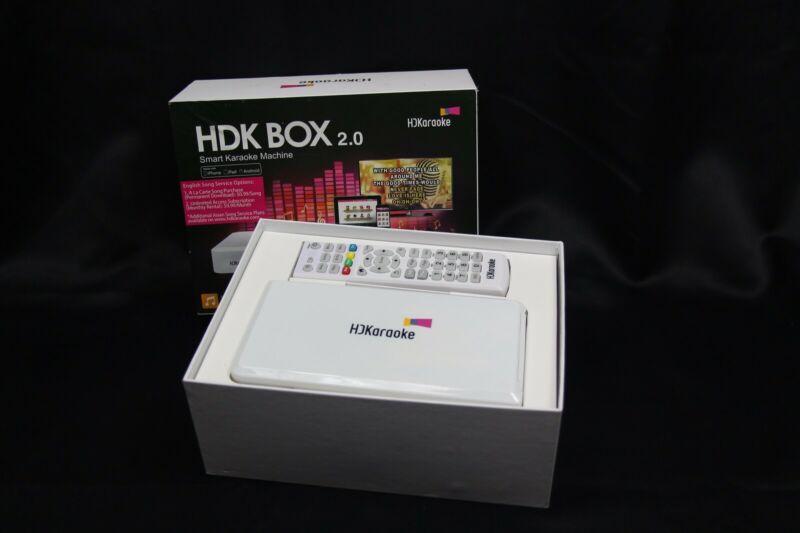 HDK Box 2 Internet Streaming Enabled Smart Karaoke Player Machine-GM