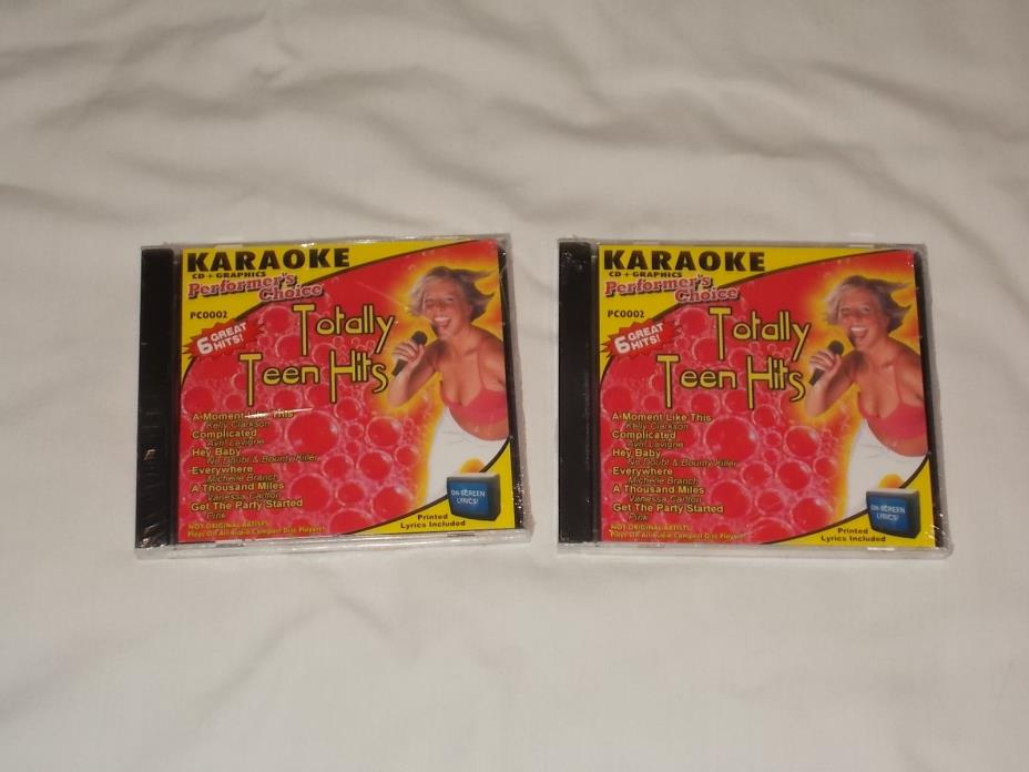 Performer's Choice Totally Teen Hits Lyrics Included #PC0002